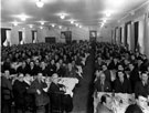 No. 3 Mess (Dining Room), English Steel Corporation, possibly at Christmas
