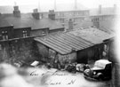 Rear of houses on Dacre Street and yard belonging to Thomas Parker, tripe dresser, No 46 Weigh Lane