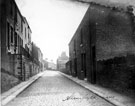 Staniforth Lane, Nos. 55 - 65 on left, Court No. 7 on right