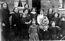 Children at Fulwood Cottage Homes, Bolehill, Blackbrook Road, Fulwood