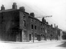 Furnival Street and corner of Arundel Street looking towards the Rutland Arms (corner in distance) and Brown Street