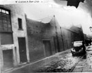 Rear of N. Lister and Sons, slaughter house, Nos. 91 - 93 The Moor, adjoining Well Lane