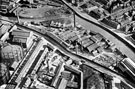 Aerial view of Penistone Road, Upper Don Valley showing Toledo Steel Works and Neepsend Gas Works
