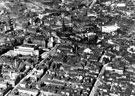 Aerial view - City Centre showing principal sites