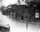 Chatham Street, corner of Swinton Street (formerly Cross Chapel Street) to Bridgehouses with Corporation Street public baths visible at the bottom of the hill