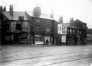 Derelict shops on Bridgehouses