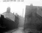 Dun Lane looking towards James Dixon and Sons, silversmiths, Cornish Place Works, Ball Street at Green Lane junction