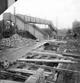 View: u00864 Sewage treatment works, Blackburn Meadows, construction under the Great Central Railway at Tinsley Station