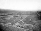 View: u00877 Contact beds, Blackburn Meadows sewage treatment works, looking towards Hill Top, Kimberworth