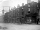 Earl Street showing derelict properties at junction of Eyre Street. Gasometer in background Earl Street showing derelict properties at junction of Eyre Street. Gasometer in background