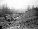 Herries Road, Owlerton to Southey under construction, showing Scraith Wood Herries Road, Owlerton to Southey under construction, showing Scraith Wood