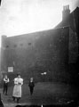 Children in what is most probably Sales Square, off Duke Street looking towards No. 121 the doctors house, 2 doors up at No. 117 was the Ruebens Head beerhouse (back of picture reads Back Deardun?)