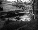 View: u01146 Construction of swimming pool, Bowden Housteads Wood, 1928-29