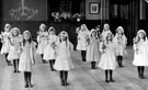 Pupils from Pomona Street School, 1910-12 showing Florence Proctor in the centre with fair hair