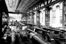 Preparations at the Naval Gun Shop, Vickers Sons and Maxims, River Don Works for the royal visit of King Edward VII and Queen Alexandra