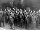 Yorkshire and Lancaster Home Guard at Somme Barracks, Glossop Road, 1939-40