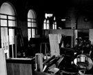 Reading Room during alterations, Upperthorpe Branch Library