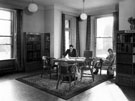 Study corner, Ecclesall Library (former Weetwood House), Knowle Lane