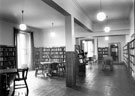 Adult library alcoves, Ecclesall Library (former Weetwood House), Knowle Lane Adult library alcoves, Ecclesall Library (former Weetwood House), Knowle Lane
