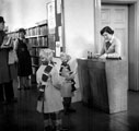 View: u01378 Studies of Mr Weiner's children at Ecclesall Library (former Weetwood House), Knowle Lane