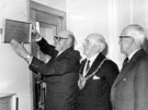 Opening of Broomhill Library, No. 10 Tapton Ville Road by Lord Mayor, Alderman Albert Ballard