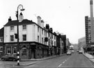 Ye Old English Samson public house, Nos. 1 - 3 Duke Street at junction with Broad Street