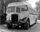 The first Sheffield Libraries Mobile Service Reg. No. MWA 756 in St. Joseph's Road, Handsworth
