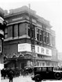 Publicity stunt at the Albert Hall, Barkers Pool. Opened 15 December 1873 as a concert hall. Began showing short films on a regular basis and from 17 June 1918 operated as a normal cinema. Destroyed by fire on 14 July 1937