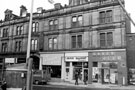 Union Street showing (l. to r.) No. 36 The Copper Coin, snack bar; No. 34 Jean Barry, ladies fashions and No. 32 Abbey Glen Laundry