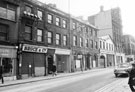 Norfolk Street, premises include No. 137 Bruce and Co., jewellers, No. 143 Tudor House, Nos. 147 - 151 Ernest W. Hatfield Ltd., motor dealers, Nos. 153-157 Howard Chambers