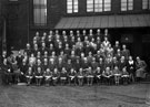 Staff photograph, English Steel Corporation, River Don Works
