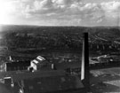 General view of Millhouses and Nether Edge from Woodside Brick Works, Chesterfield Road, Woodseats
