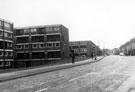 Lansdowne Flats and Washington Road, looking towards Sharrow Lane