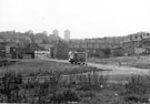 Demolished Gower Street (dustcart) looking towards Burngreave Road (left) taken from the junction with Earshan Street and Kirk Street Demolished Gower Street (dustcart) looking towards Burngreave Road (left) taken from the junction with Earshan Street and Kirk Street
