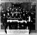 View: u01926 Beighton Recreation Football Club 1910-11 winners of the Wragg, Aston and Holbrook Cups and runners up for the Kelly Cup
