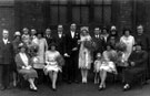 Harold and Ethel Maltby, wedding day, c. 1929