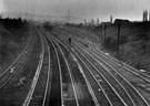 Woodhouse Station, taken from the road bridge looking towards Beighton Woodhouse Station, taken from the road bridge looking towards Beighton