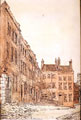 Watercolour of Paradise Square  by Walter P Rylatt