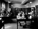 Central Library, Surrey Street. Book Stocks and Cataloguing Department. Staff, Miss Jones, Miss Hill, Miss Martin, Mrs. Andrews and Miss Chadwick Central Library, Surrey Street. Book Stocks and Cataloguing Department. Staff, Miss Jones, Miss Hill, Miss Martin, Mrs. Andrews and Miss Chadwick