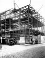 Construction of Central Library, junction of Tudor Place and Tudor Street