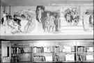 Mural depicting the story of mankind, Part 2, Ancient Greece etc., Central Junior Library. Central Library, Surrey Street