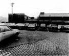 Cars parked on the old Park Goods Yard Cars parked on the old Park Goods Yard