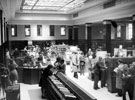 View: u02246 General view from the reservation counter, Central Lending Department, Central Library, Surrey Street