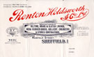 Letterhead from Renton, Holdsworth and Co. Ltd., colliery engineers, No. 49 Norfolk Street Letterhead from Renton, Holdsworth and Co. Ltd., colliery engineers, No. 49 Norfolk Street