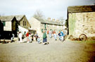 Abbeydale Industrial Hamlet Museum showing Grinders Shop, left, gatehouse, right, and cottages. Formerly the premises of W. Tyzack, Sons and Turner Ltd., manufacturers of files, saws, scythes etc. Abbeydale Works