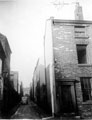 Trafalgar Lane from Milton Street. Court No. 2 at rear of property on right