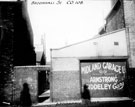 Entrance to Court No. 2, Broomhall Street. Side view of premises fronting Devonshire Street, right, including Midland Garage Ltd., Motor Car Agent and Dealer, No 167, Devonshire Street