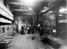 Crucible Steel Melting Shop at unidentified works Crucible Steel Melting Shop at unidentified works