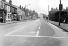 Abbeydale Road. Abbeydale Council School on right. Junction with Leyburn Road on left. Premises include No. 547 Albt. E. Butterworth, cycle dealer