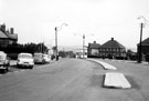 Sheffield LaneTop (old tram terminus ) opposite St. Patrick's Roman Catholic School looking towards the junction with Homestead Road, St. Patrick's Presbytery (extreme left)